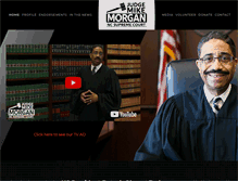 Tablet Screenshot of judgemikemorgan.com